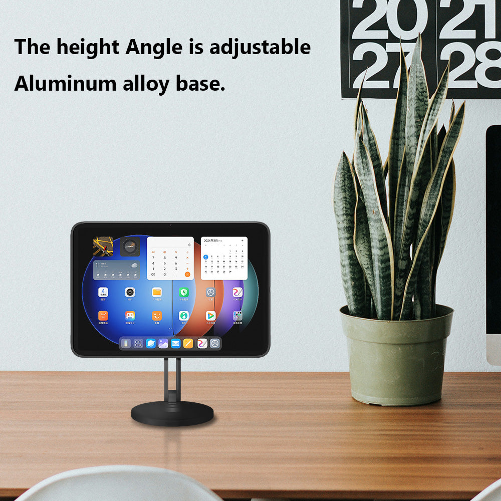 18W fast charging magnetic tablet desktop stand for the full range of Xiaomi Pad,adjustable metal stand with 360° rotation Zilvex