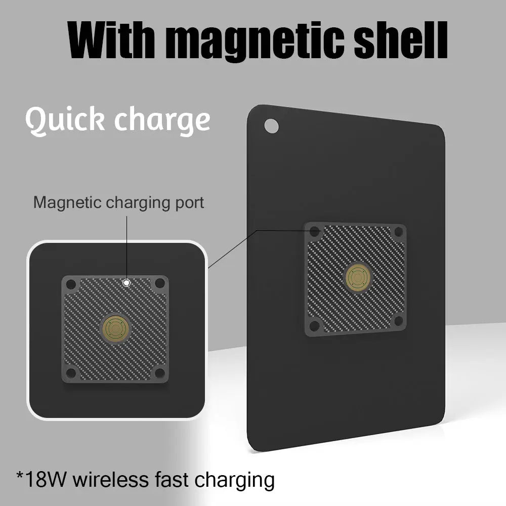 POE Magnetic Wall Mount with Charging Case Tablet holder for Samsung Galaxy Tab A8 10.5 station smart home - Zilvex