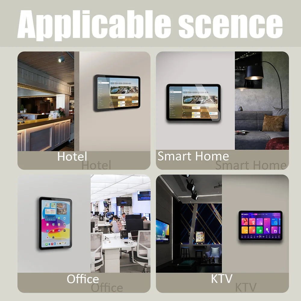 For IPAD MINI6 mini7 Wall Mount iPad Stand 18W Fast Charging Magnetic Wireless Aluminum Rotatable Design stand 我的商店