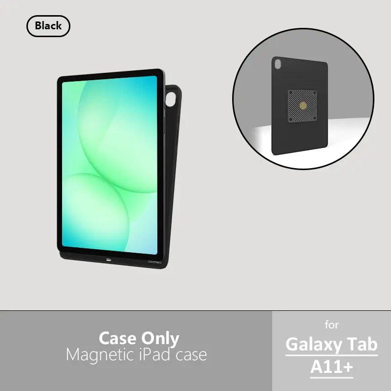 Zilvex Magnetic Charging Case for Samsung Galaxy Tab A9 A9+ S8 S9 S10 Series Smart Tablet Wall Mount Magnetic Cover for AC/POE - Zilvex