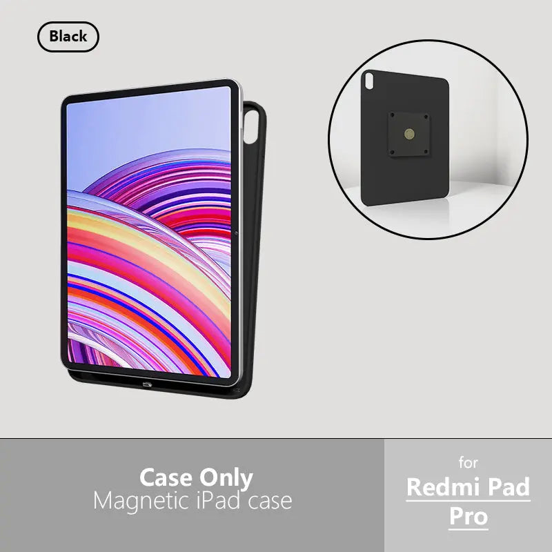 Zilvex Magnetic Charging Case for Xiaomi Pad Series Smart Tablet Wall Mount Magnetic Cover for AC/POE - Zilvex