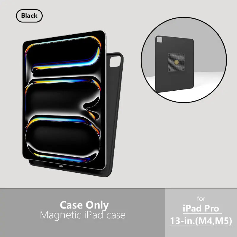 Zilvex Magnetic Charging Case for iPad Air/Mini/Pro Series Smart Tablet Wall Mount Magnetic Cover for AC/POE Smart Tablet Wall Mount