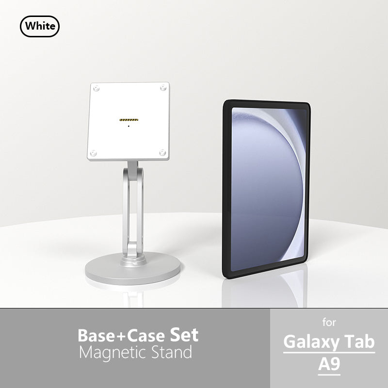 Tablet Holder with Magnetic Charging Case for Samsung Galaxy Tab, 15-18W Fast Charger and Multi-Angle Adjustment Zilvex CHINA Galaxy Tab A9