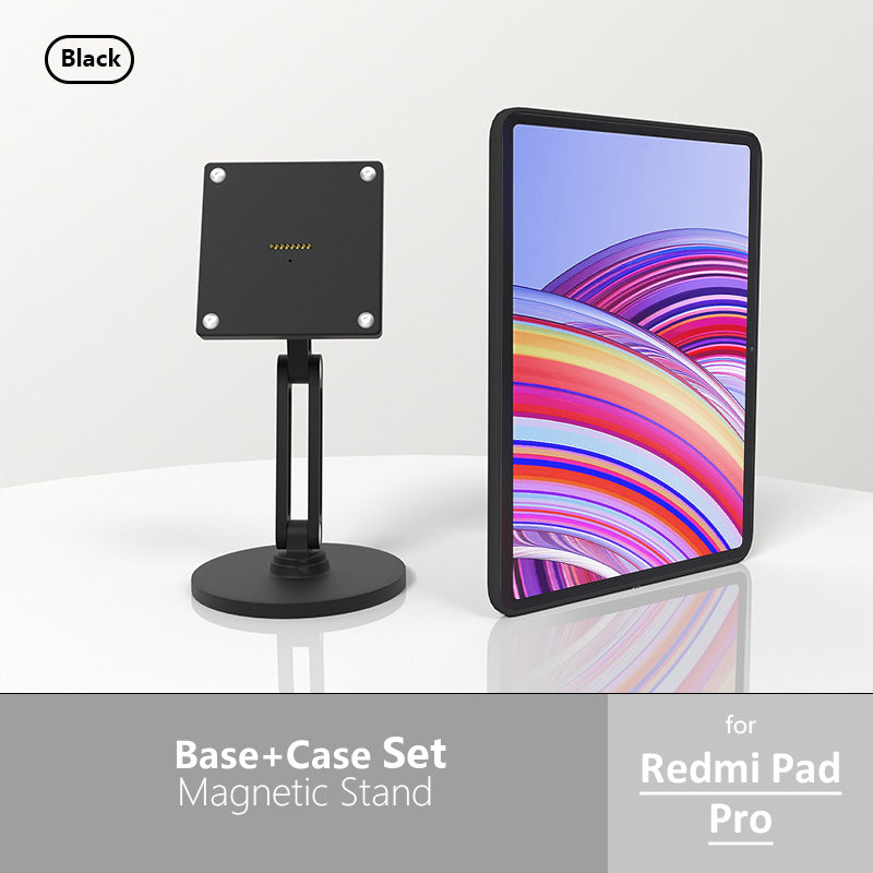 Tablet Holder with Magnetic Charging Case for Xiaomi Pad, 15-18W Fast Charger and Multi-Angle Adjustment Zilvex Redmi Pad Pro
