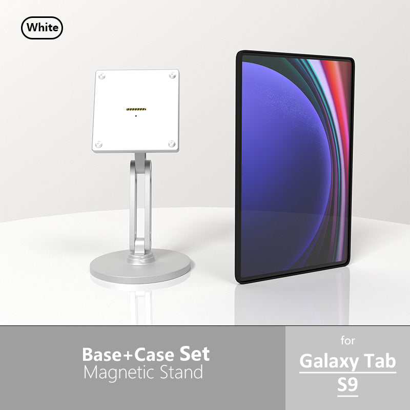 Tablet Holder with Magnetic Charging Case for Samsung Galaxy Tab, 15-18W Fast Charger and Multi-Angle Adjustment Zilvex CHINA Galaxy Tab S9