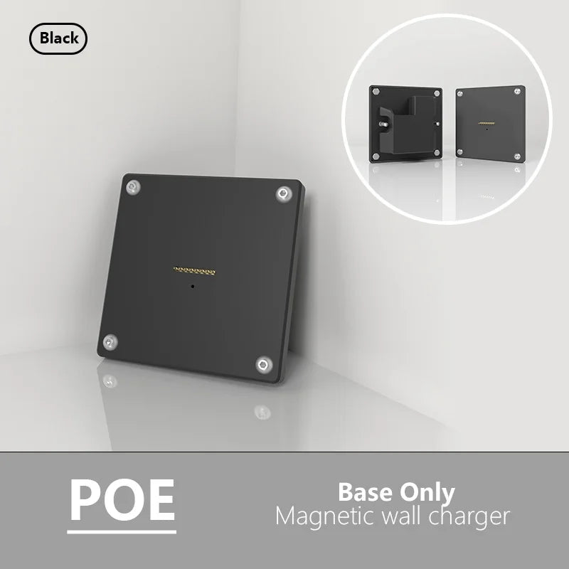 POE Wall Mount Magnetic Stand Wireless Charging System Adhesive Magnetic switchfor ipad mini6/7 emonita 8.3 Inch ipad holder Zilvex