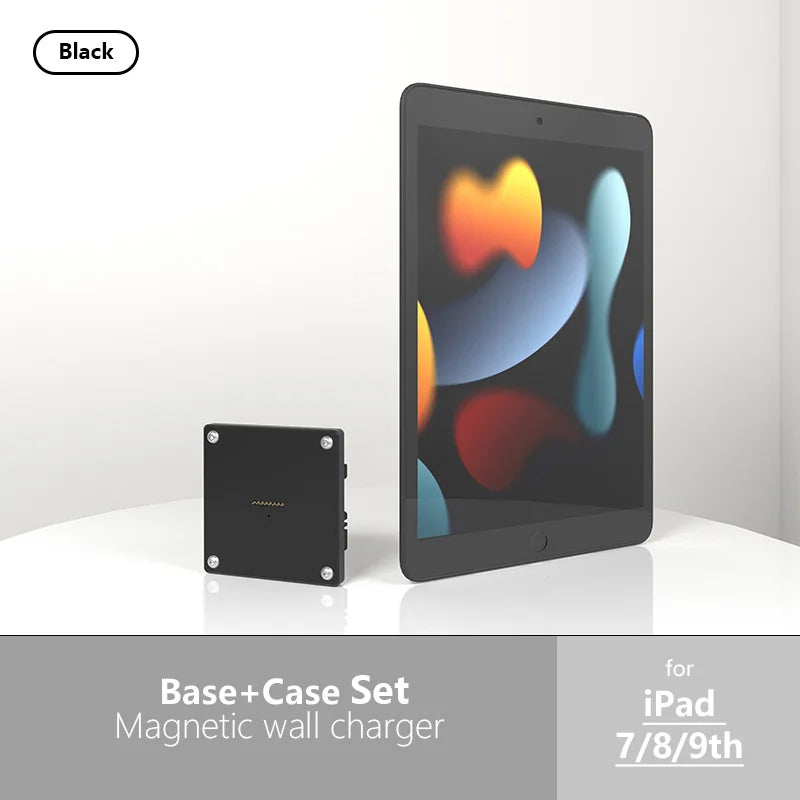 Wall Mounted Charging for iPad 7/8/9th10.2 Inch ipad Wall Station Wireless Charging Office Electronics Tablet iPad Stand 我的商店 ipad7th 8th 9th