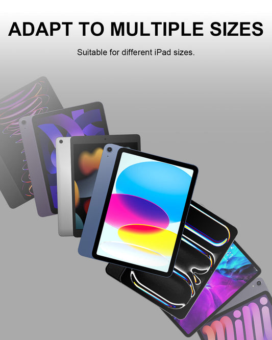 Grid of compatible tablets above Zilvex wall mount base