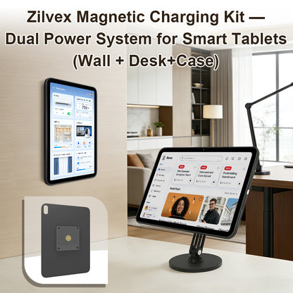 Magnetic Charging Dock Kit for iPad丨Wall Mount AC+Desk Stand+Case(iPad/Mini/Air/Pro)