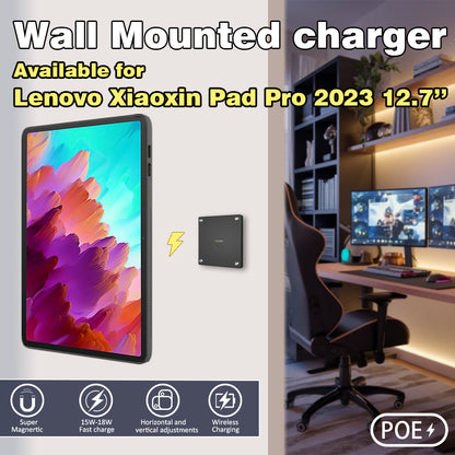 Magnetic Wall Mount with Charging Case for xiaomi pad 6s pro Upgraded 18W Quick Charge Strong Magnets in Wall emonita 