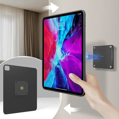 Magnetic Wall Mount with Charging Case 18W Fast Charging Magnetic Wireless Aluminum Rotatable Design for ipad Pro 11 Inch stand - Zilvex
