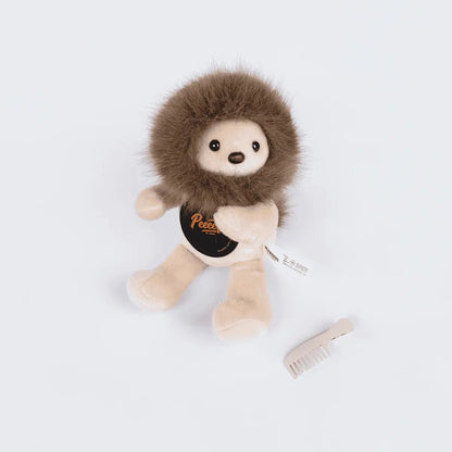 Magnetic ARIOVIK Lion Series Phone Holder, HALBACHLOCK Plush Doll, Cute Healing Gift