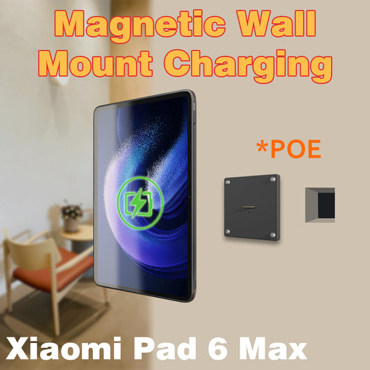 POE Zilvex Magnetic Wall Mount with Charging Case for iPad 10 Upgraded 18W Quick Charge Strong Magnets 360 Rotation 10.9inch 