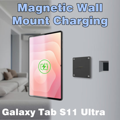 For 14.6-inch Samsung Galaxy Tab S11 Ultral Magnetic Wall Charger Tablet Accessory for Office or Home Tablet Stand Zilvex