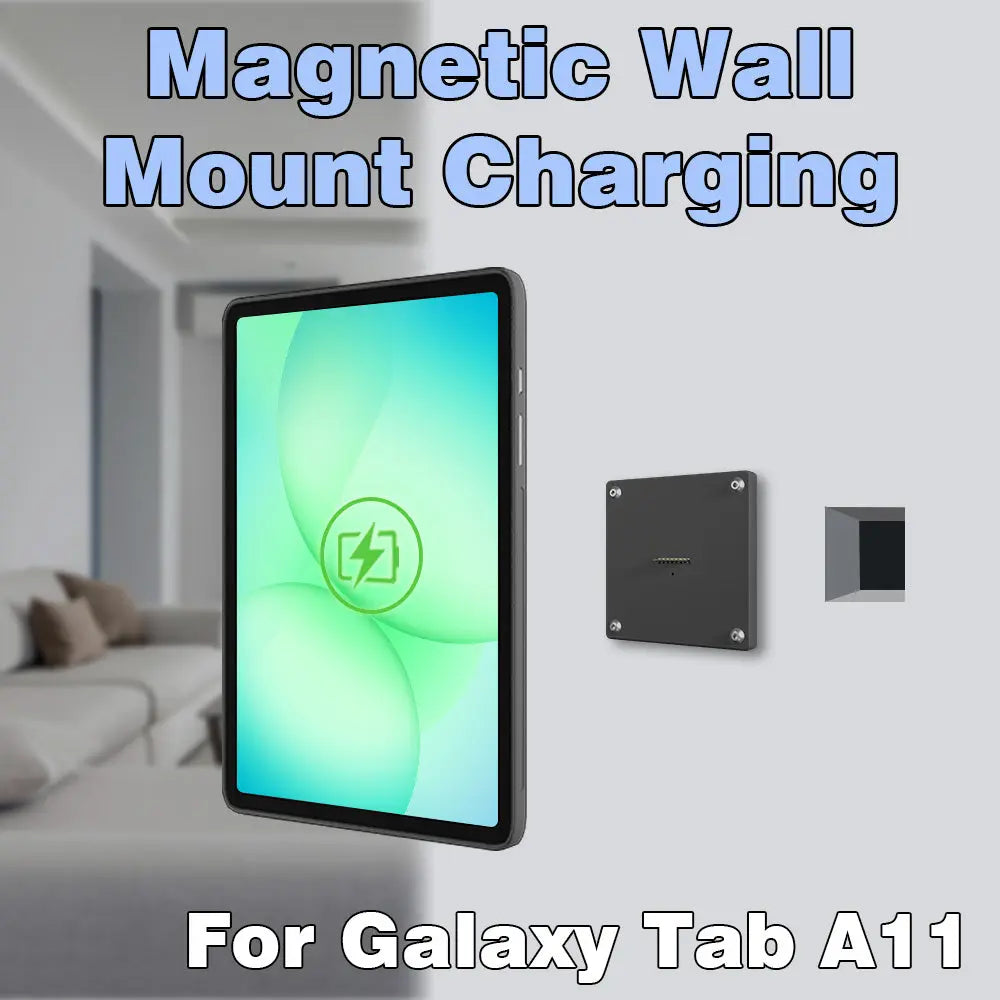 Tablet holder for Samsung Galaxy Tab A11-8.7 Inch wall charging station smart home  Magnetic wireless charging Pad holder Zilvex