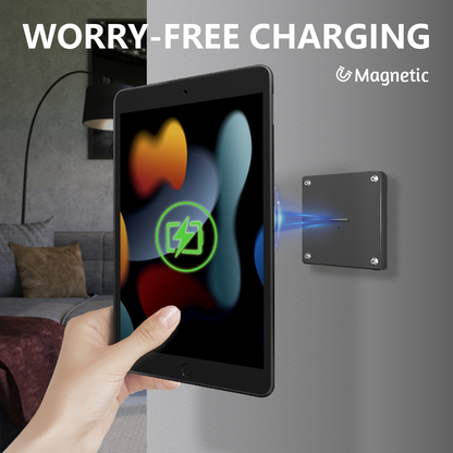 Wall Mounted Charging for iPad 7/8/9th 10.2 Inch ipad Wall Station Wireless Charging Office Electronics Tablet iPad Stand
