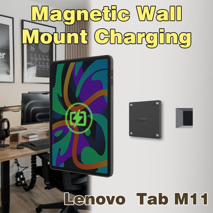 Tablet holder for Samsung Galaxy Tab S9 11 Inch wall charging station smart home Magnetic wireless charging ipad holder 