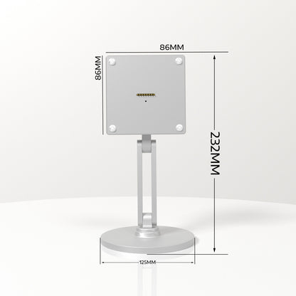 18W fast charging magnetic tablet desktop stand for the full range of Xiaomi Pad,adjustable metal stand with 360° rotation Zilvex
