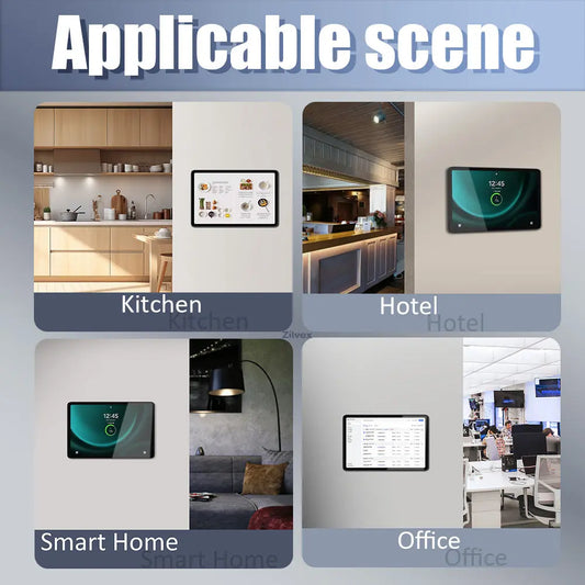 For Samsung Galaxy Tab S10FE 10.9 inch Stand Wall Mount Tablet Stand 18W Fast Charging Magnetic Wireless Rotatable - Zilvex