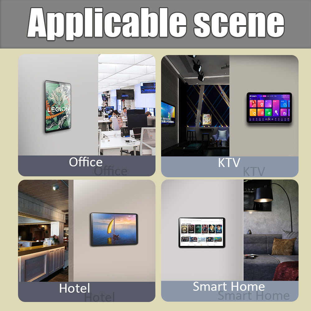 Magnetic Wall Mount with Charging Case for xiaomi pad 6s pro Upgraded 18W Quick Charge Strong Magnets in Wall emonita 