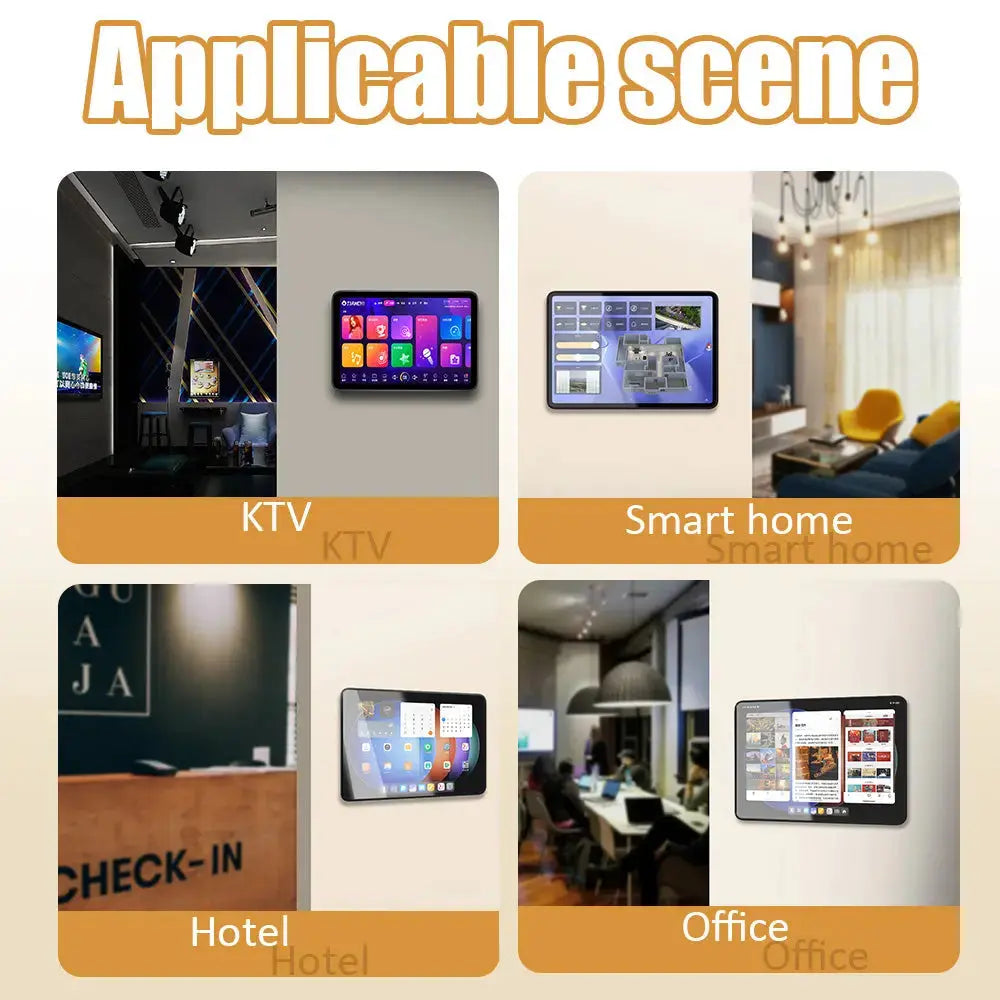 POE Wall Mount Charging for Xiaomi Pad 8/8 Pro 11.2inch Wall Station Wireless Charging Office Electronics Tablet Pad Stand Zilvex Zilvex