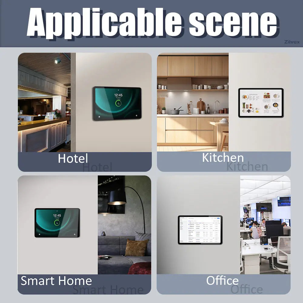 Tablet holder for Samsung Galaxy Tab A11-8.7 Inch wall charging station smart home  Magnetic wireless charging Pad holder Zilvex