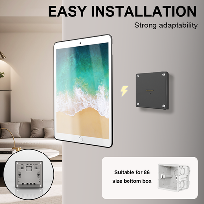 Applicable for 9.7 Inch iPad Air Magnetic Wall Mount Charger Tablet Accessories For Office Or Home iPad Stand emonita