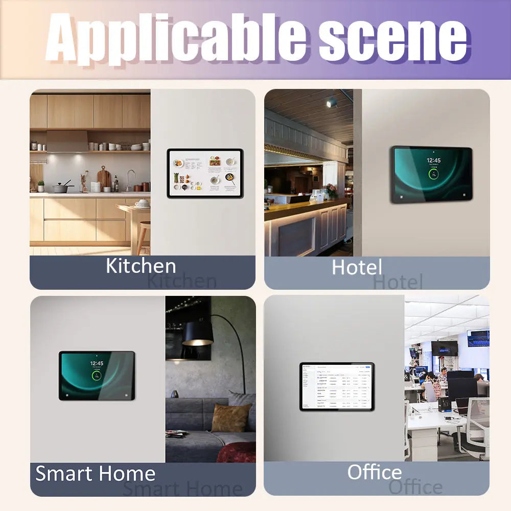 Tablet holder for Samsung Galaxy Tab S11-11 Inch wall charging station smart home  Magnetic wireless charging Pad holder - Zilvex