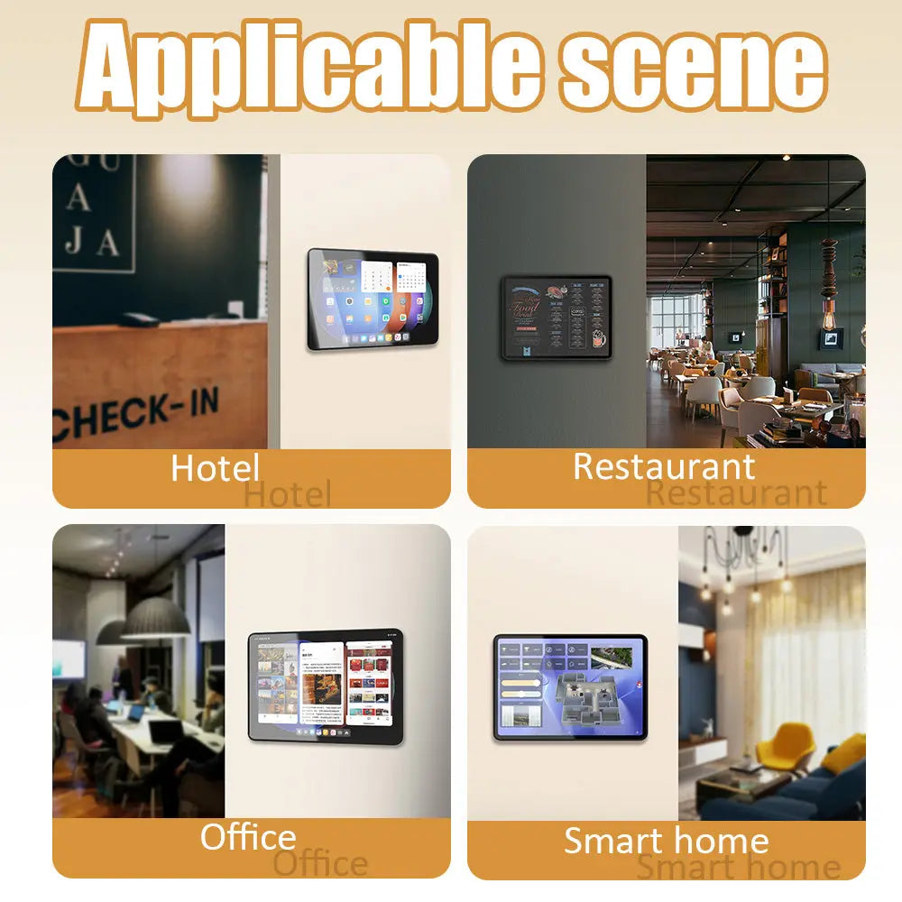 Magnetic Wall Mount with Charging Case for xiaomi Redmi K Pad 8.8inch 18W Quick Charge Strong Magnets  in-Wall