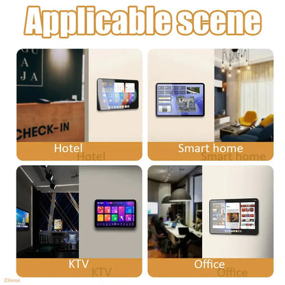 Magnetic Wall Mount with Charging Case for xiaomi pad 8/8 pro 18W Quick Charge Strong Magnets  in-Wall zilvex Zilvex