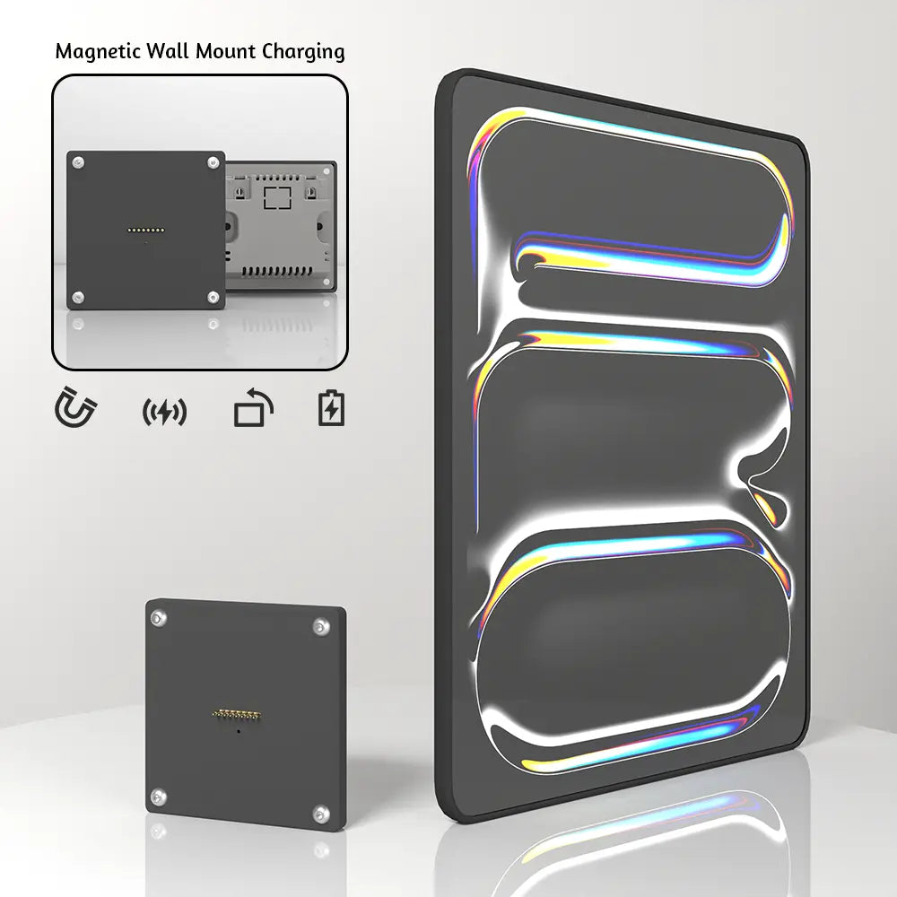 Wall Mount Fast Charger Tablet Magnetic for iPad Pro 11-in.(M4)  Supply 18W iPad stand Pro 11-in - Zilvex