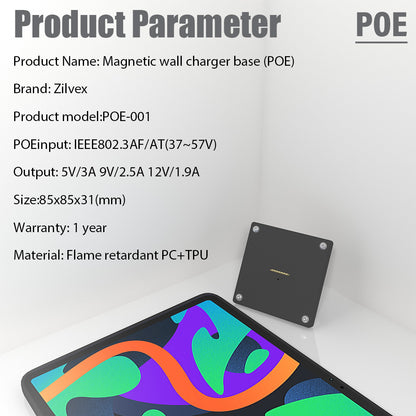 Magnetic Wall Mount with Charging Case for xiaomi pad 6s pro Upgraded 18W Quick Charge Strong Magnets in Wall emonita 