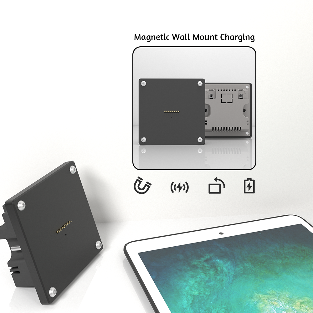 Applicable for 9.7 Inch iPad Air Magnetic Wall Mount Charger Tablet Accessories For Office Or Home iPad Stand emonita