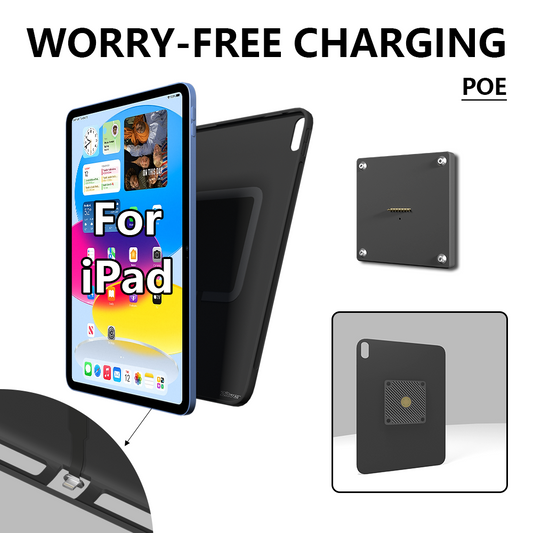 POE Magnetic Wall Mount with Charging Case  Holder Support iPad stand Case for iPad mini 6th Gen/iPad Pro 11 12.9 Power emonita