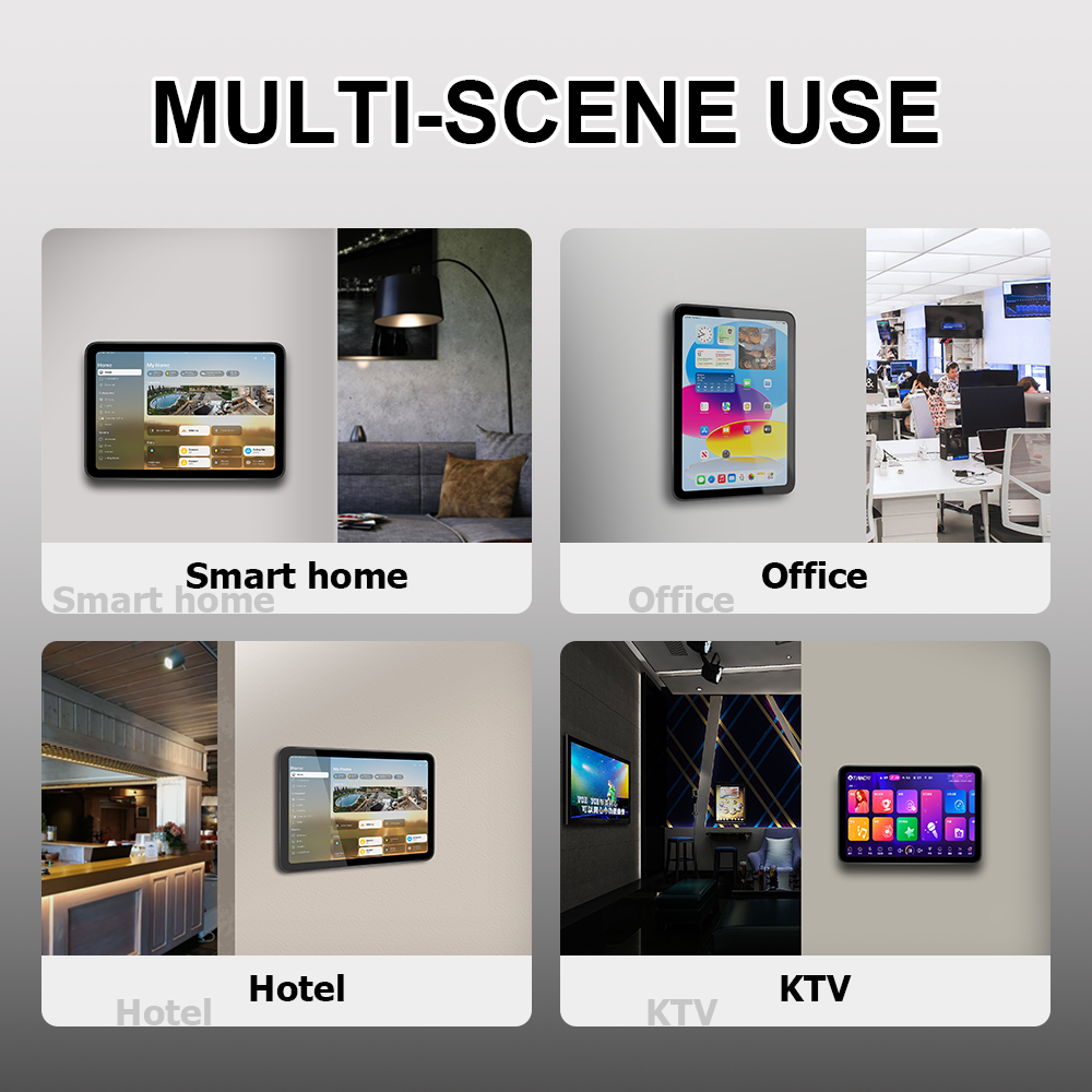 Wall Mounted Charging for iPad 7/8/9th 10.2 Inch ipad Wall Station Wireless Charging Office Electronics Tablet iPad Stand