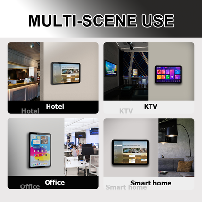 For IPAD MINI6 mini7 Wall Mount iPad Stand 18W Fast Charging Magnetic Wireless Aluminum Rotatable Design stand