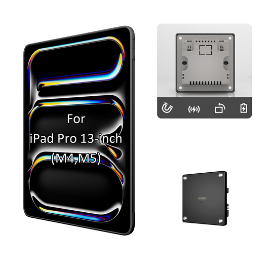 Wall Mount Fast Charger Tablet Magnetic for iPad Pro 13-in.(M4)  Supply 18W iPad stand Pro 13-in