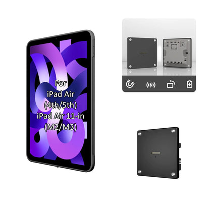 Magnetic Wall Mount with Charging Case ipad air4 air5 10.9Inch ipad Wall Station Wireless Charging Tablet  Stand emonita - Zilvex