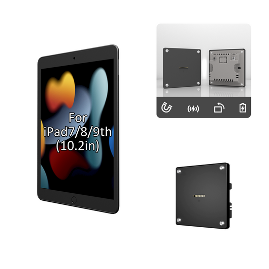 Wall Mounted Charging for iPad 7/8/9th 10.2 Inch ipad Wall Station Wireless Charging Office Electronics Tablet iPad Stand