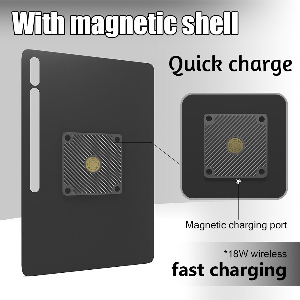 For 14.6-inch Samsung Galaxy Tab S10 Ultra Magnetic Wall Charger Tablet Accessory for Office or Home Tablet Stand Zilvex