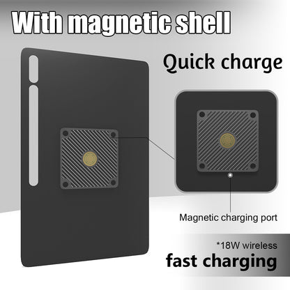 For 14.6-inch Samsung Galaxy Tab S10 Ultra Magnetic Wall Charger Tablet Accessory for Office or Home Tablet Stand Zilvex