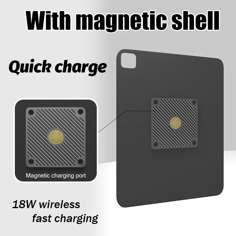 POE Wall Mount Charging for Xiaomi Pad 8/8 Pro 11.2inch Wall Station Wireless Charging Office Electronics Tablet Pad Stand Zilvex