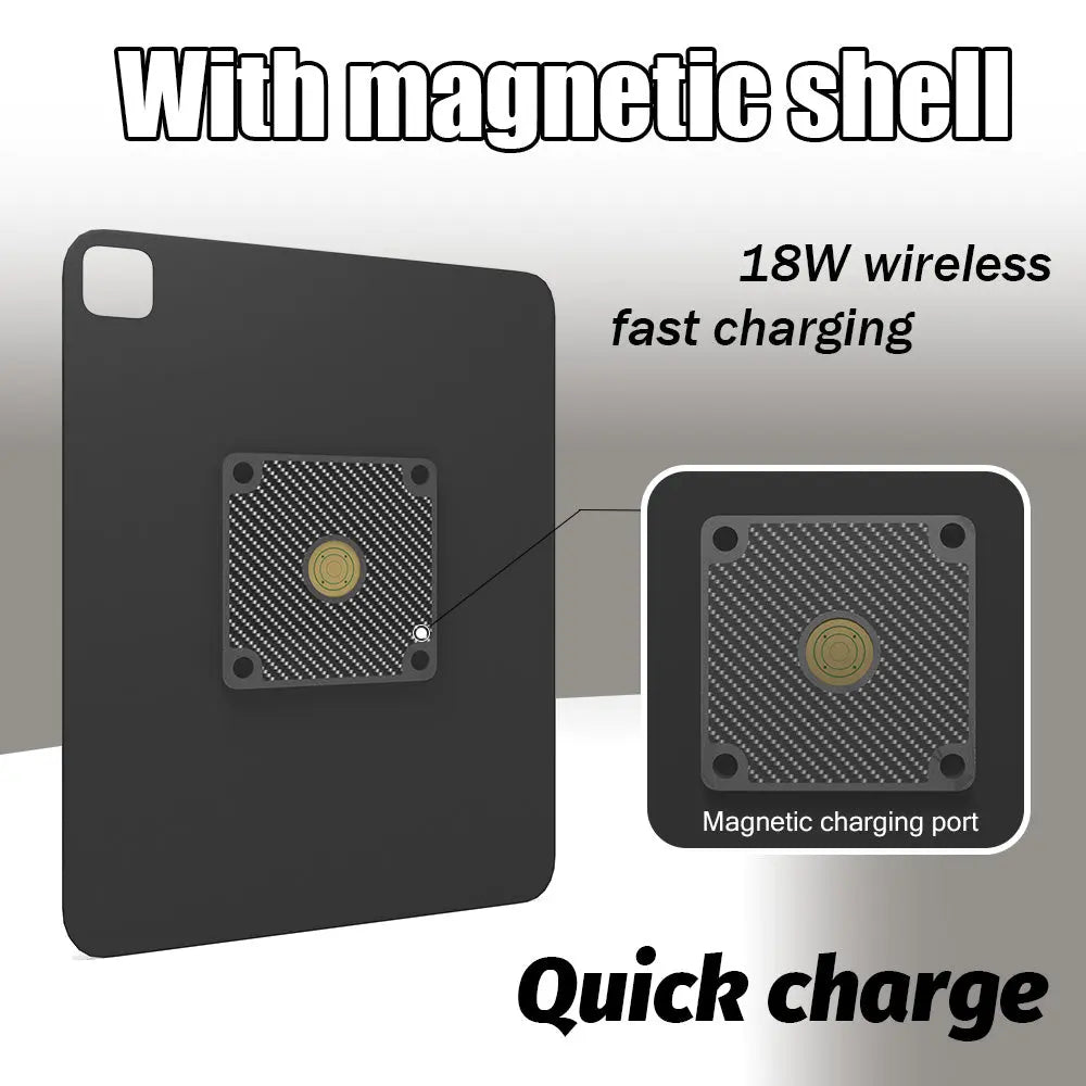 Zilvex Magnetic Charging Case for Xiaomi Pad Series Smart Tablet Wall Mount Magnetic Cover for AC/POE - Zilvex
