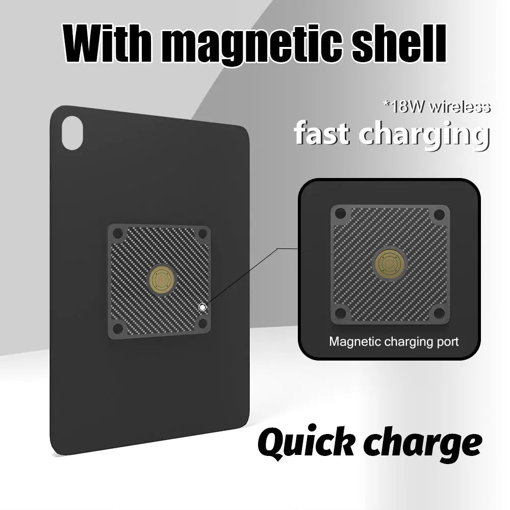 POE Tablet holder for Samsung Galaxy Tab A11 8.7inch wall charging station Magnetic wireless charging Smart Switch