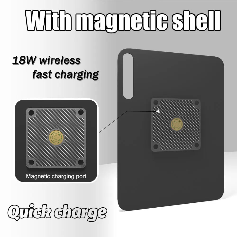 Magnetic Wall Mount with Charging Case for xiaomi Redmi K Pad 8.8inch 18W Quick Charge Strong Magnets  in-Wall
