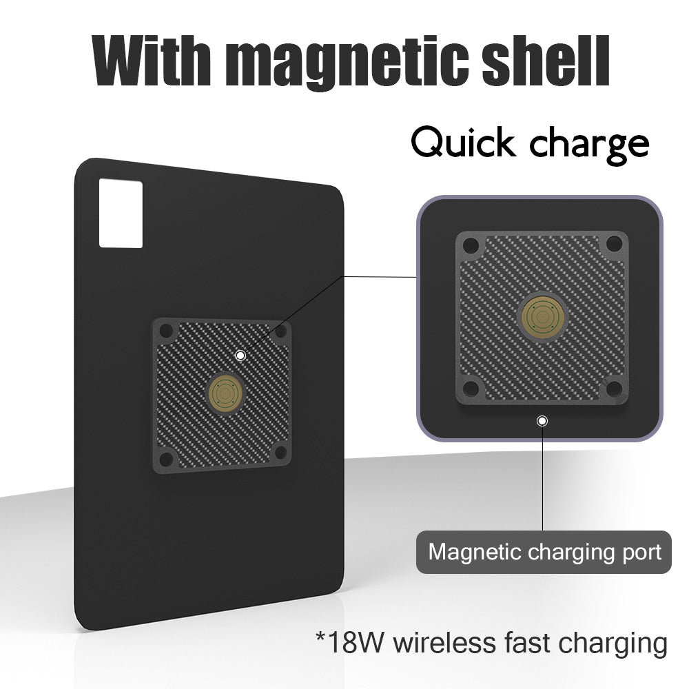 Tablet holder for Lenovo P12 Tablet  12.7 Inch wall charging station smart home  Magnetic wireless charging ipad holder