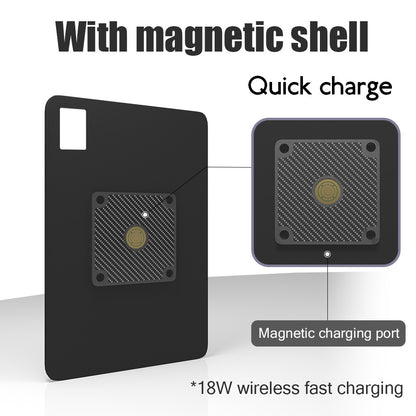 Tablet holder for Lenovo P12 Tablet  12.7 Inch wall charging station smart home  Magnetic wireless charging ipad holder
