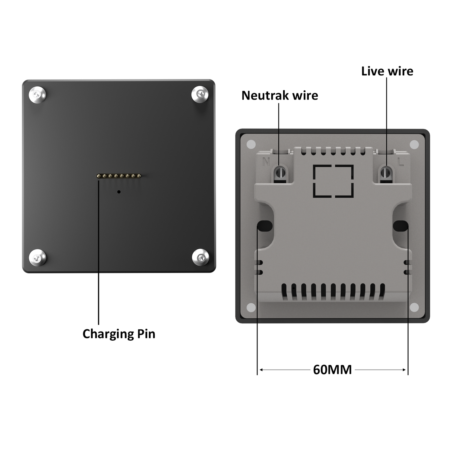 Applicable for 9.7 Inch iPad Air Magnetic Wall Mount Charger Tablet Accessories For Office Or Home iPad Stand emonita