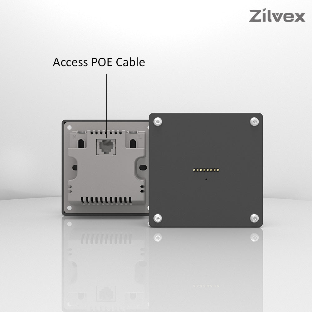 POE Zilvex Magnetic Wall Mount with Charging Case for iPad 10 Upgraded 18W Quick Charge Strong Magnets 360 Rotation 10.9inch 