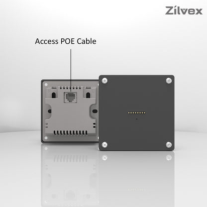 POE Zilvex Magnetic Wall Mount with Charging Case for iPad 10 Upgraded 18W Quick Charge Strong Magnets 360 Rotation 10.9inch 